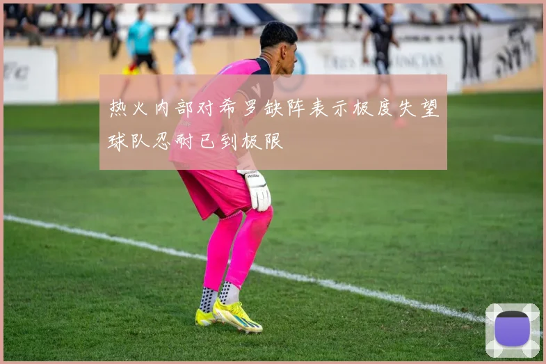 热火内部对希罗缺阵表示极度失望球队忍耐已到极限